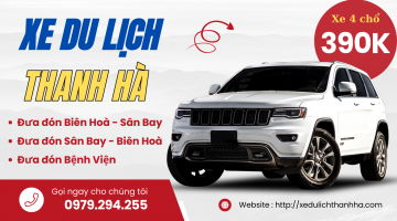 Nhà xe Thanh Hà tại Biên Hoà, Đồng Nai Thuê xe du lịch